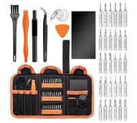 VCELINLK Set de tournevis de précision, 38 en 1 Set de petits tournevis avec 30 embouts Kit d'outils de réparation Compatible pour Iphone, PS4, Xbox, Appareil photo, Ordinateur portable, etc.