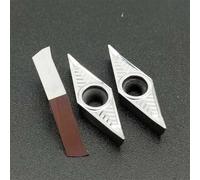 VCGT110308 AK H01 pour inserts en carbure d'aluminium CNC et inserts de tournage VCGT220.5 AK pour outils de tour à bois en métal 10 pièces