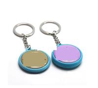 VCHICS Badge Button Parts, 25/32/37mm Porte-clés Double Face Poitrine Badge 100 Ensembles de Couleurs mélangées, fabriqué par Bricolage Poitrine Badge Machine for Button Making Machine(32mm 100sest)