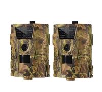 VCHICS Caméra de Chasse, Caméra De Chasse Et Suivi des Sentiers 12mp, Étanche, 850nm, Vision Nocturne, HT001B, Pièges Photos, Surveillance La Faune(2PCS HT001B)