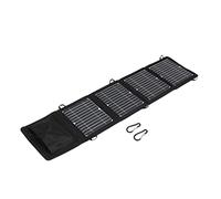 VCHICS Chargeur de Panneau Solaire Portable 14W Double USB 5V 3A Panneau Solaire Pliable de Camping for la Banque d'alimentation de Charge de téléphone