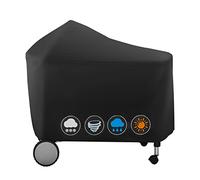 vchin Housse de Rechange pour Barbecue Weber 7152 Performer Deluxe de 55,9 cm, imperméable et résistante à la décoloration (122 x 65,5 x 100 cm)