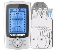 VCKHRRY Électrostimulateur Musculaire 3 en 1 TENS EMS, Massage Relaxant
