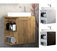 Vcm 2-Pièces Ensemble De Meubles De Salle De Bain Wc Invités Salle De Bains Lavabo Petit Étroit Hausa 2-Pièces Ensemble De Meubles De Salle De Bain Wc Invités Salle De Bains Lavabo Petit Étroit Hausa