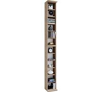 VCM 24006 Bigol Système d'Archivage pour 204 CDs Bois Chêne Sonoma