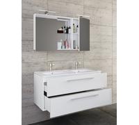 Vcm 3-Pièces Double Lavabo 2 Lavabos Ensemble De Meubles De Salle De Bains Lavabo Budasi Sc 3-Pièces Double Lavabo 2 Lavabos Ensemble De Meubles De Salle De Bains Lavabo Budasi Sc