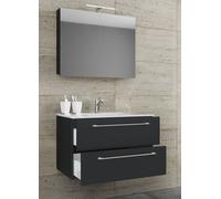 Vcm 3-Pièces Lavabo Meuble De Salle De Bains Ensemble Lavabo Badinos Tiroir Miroir 3-Pièces Lavabo Meuble De Salle De Bains Ensemble Lavabo Badinos Tiroir Miroir