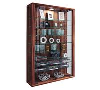 VCM 904116 Vitrosa Mini Vitrine Mural Bois Marron 90 x 59 x 18 cm