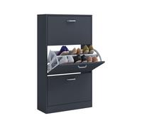 VCM Armoire à chaussures Sipos (L, anthracite)