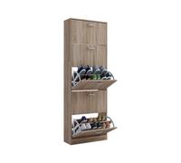 VCM Armoire à chaussures Sipos (XL, aspect bois)