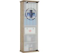 VCM Armoire à Pharmacie Armoire à Pharmacie Murale Armoire verrouillable Gusal Armoire à Pharmacie Armoire à Pharmacie Murale Armoire verrouillable Gusal Chêne Sonoma