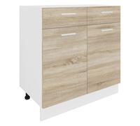 VCM Armoire de cuisine Largeur 80 cm Tiroir Meuble bas Cuisine Meubles de cuisine Esilo Armoire de cuisine Largeur 80 cm Tiroir Meuble bas Cuisine Meubles de cuisine Esilo Multicolore