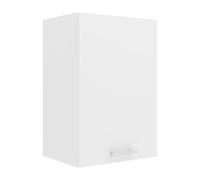 VCM Armoire Suspendue 1 Porte en Bois Blanc Taille Unique