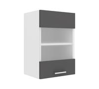 Vcm Armoire De Cuisine Largeur 40 Cm Mat Porte En Verre Armoire Suspendue Cuisine Meubles De Cuisine Esilo