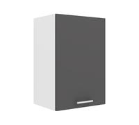 VCM Armoire suspendue style moderne Esilo (Armoire suspendue, blanc/anthracite, 1 Tür 40)
