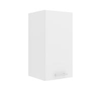 VCM Armoire suspendue style moderne Esilo (Armoire suspendue, blanc/blanc, 1 Tür 30)