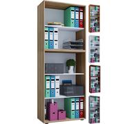 Vcm Bois Bureau Stand Étagère Livres Classeurs Étagère À Dossiers Étagère À Livres Lona 5f Bois Bureau Stand Étagère Livres Classeurs Étagère À Dossiers Étagère À Livres Lona 5f