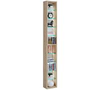 Bois CD DVD Stand Rangement Étagère Rasato XL