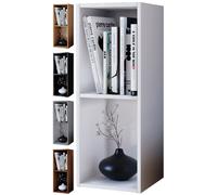 Étagère en bois Rangement Déco Livres Mendas 2