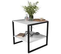 VCM Bois Table Basse Table de Salon Table d'appoint Table de Rangement Insasi M Bois Table Basse Table de Salon Table d'appoint Table de Rangement Insasi M Blanc