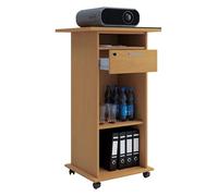 VCM Bois Table Meuble Chariot Chariot Beamer Projecteur roulettes Neta Bois Table Meuble Chariot Chariot Beamer Projecteur roulettes Neta Hêtre