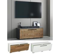 VCM Bois TV Lowboard Meuble Meuble TV Table Console Table TV Arila S Bois TV Lowboard Meuble Meuble TV Table Console Table TV Arila S Gris