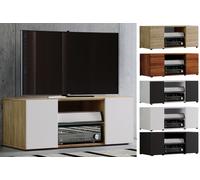 VCM Bois TV Lowboard Meuble Meuble TV Table Console Table TV Lowina Bois TV Lowboard Meuble Meuble TV Table Console Table TV Lowina Brun