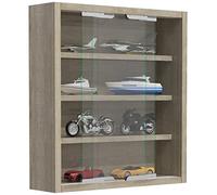 Vcm Bois Verre Suspendu Vitrine Murale Vitrine Collectionneur Déco Vitrine Agisa S