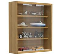 VCM Bois Verre Suspendu vitrine Murale collectionneur vitrine Agisa S Bois Verre Suspendu vitrine Murale collectionneur vitrine Agisa S Hêtre
