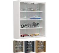 VCM Bois verre suspendu vitrine murale collectionneur vitrine Agisa S Bois verre suspendu vitrine murale collectionneur vitrine Agisa S Gris