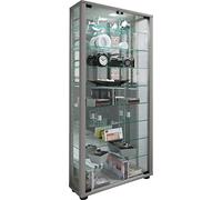 VCM Bois Verre vitrine collecteur Verre vitrine vitrine Stand Lumo Maxi Miroir Bois Verre vitrine collecteur Verre vitrine vitrine Stand Lumo Maxi Miroir Argent