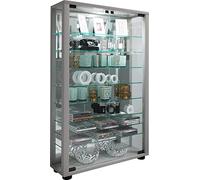 VCM Bois Verre vitrine collecteur Verre vitrine vitrine sur Pied Lumo Mini Miroir Bois Verre vitrine collecteur Verre vitrine vitrine sur Pied Lumo Mini Miroir Argent