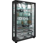 VCM Bois Verre vitrine collecteur Verre vitrine vitrine sur Pied Lumo Mini Miroir Bois Verre vitrine collecteur Verre vitrine vitrine sur Pied Lumo Mini Miroir Noir