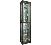 Bois Verre Stand Vitrine de collection Kavisa XXL