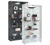 Vcm Bois Verre Vitrine De Collection Vitrine De Verre Vitrine Stand Vitrine Llas L