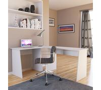 Vcm Bureau D'angle En Bois Bureau D'angle Bureau De Travail Table D'ordinateur Masola Bureau D'angle En Bois Bureau D'angle Bureau De Travail Table D'ordinateur Masola