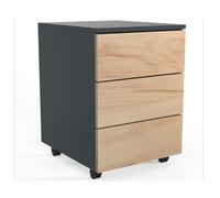 VCM Caisson mobile Dalosa 45 (Anthracite/chêne miel, 3-SB)