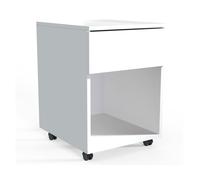 VCM Caisson roulant avec fonction push-to-open Dalosa 45, 45 x 39 x 55 cm (blanc, 1-SB)