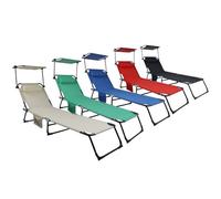 Vcm Chaise Longue De Jardin Chaise Longue De Soleil Pliable Pliable Chaise Longue De Balcon Toit Bindox L Bleu