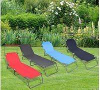 Vcm Chaise Longue De Jardin Chaise Longue Solaire Chaise Longue Pliable Balcon Toit Chaise Longue De Jardin Chaise Longue Solaire Chaise Longue Pliable Balcon Toit Rouge