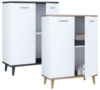 Vcm Commode En Bois Sideboard Highboard Buffet Armoire Lindas Portes Battantes Commode En Bois Sideboard Highboard Buffet Armoire Lindas Portes Battantes