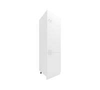 VCM Cuisine style moderne Esilo (Armoire haute, blanc/blanc)