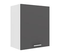 VCM Esilo Armoire de Cuisine Suspendue - Dimensions : Environ 60 x 50 x 31 cm (H x l x P) - Armoire Suspendue avec Deux Compartiments - Meuble de Cuisine
