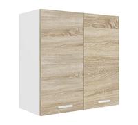 VCM Esilo Armoire de Cuisine Suspendue - Dimensions : Environ 60 x 60 x 31 cm (H x l x P) - Armoire Suspendue avec Deux Compartiments - Meuble de Cuisine - Esilo