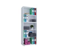 VCM Étagère de bureau Lona (sans portes, blanc, XXL)