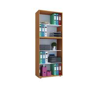 VCM Étagère de bureau Lona (sans portes, imitation hêtre, XXl)
