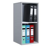 VCM Etagère en bois debout | Classeur peu encombrant | Dimensions env. H. 74 x L. 35 x P. 37 cm | Etagère élégante | Etagère de bureau - Lona I 2f