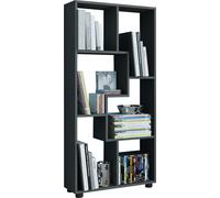 VCM Etagère en bois debout | Etagère peu encombrante | Dimensions : H. 119 x L. 60 x P. 20 cm | Etagère élégante debout | Etagère de rangement | Bibliothèque | Séparation de pièce | Blina