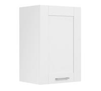 VCM Küchenschrank hängend | Maße ca. H. 60 x B. 40 x T. 31 cm | Hängeschrank mit Zwei Fächern im Landhaus Stil | Küchenmöbel - Colura Blanc