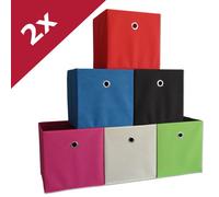 Vcm Lot De 2 Boîtes Pliantes Boîte Pliante En Tissu Boîte Pliante Boîte À Étagères Rangement Boxas Lot De 2 Boîtes Pliantes Boîte Pliante En Tissu Boîte Pliante Boîte À Étagères Rangement Boxas
